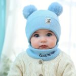 Baby Winter Woolen Cap & Muffler Set