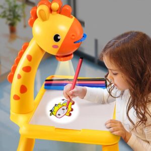 Duck Drawing Projector Toy with 12 Markers