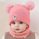 Baby Winter Woolen Cap & Muffler Set