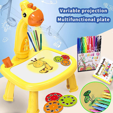 Duck Drawing Projector Toy with 12 Markers - Image 9