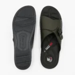 Men’s Premium Olive Green Cross Strap Sandals