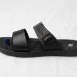 Men’s Premium Black Double Strap Casual Sandals