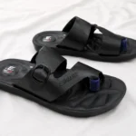Men’s Premium Black Double Strap Casual Sandals