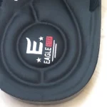Men’s Black Double-Strap Slides