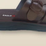 Men’s Brown Double-Strap Slides