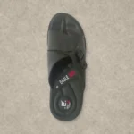 Men’s Olive Green Cross-Strap Slides