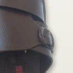 Men’s Brown Double-Strap Slides