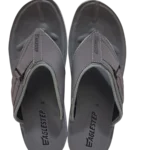 Men’s Grey Toe-Post Chappal — Deep Cushion Footbed