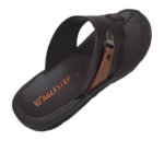 Eagle Step Men’s Brown Toe-Ring Chappal