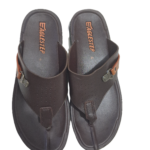 Eagle Step Men’s Brown Toe-Ring Chappal