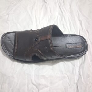Eagle Step Men's Brown Stitched Slides